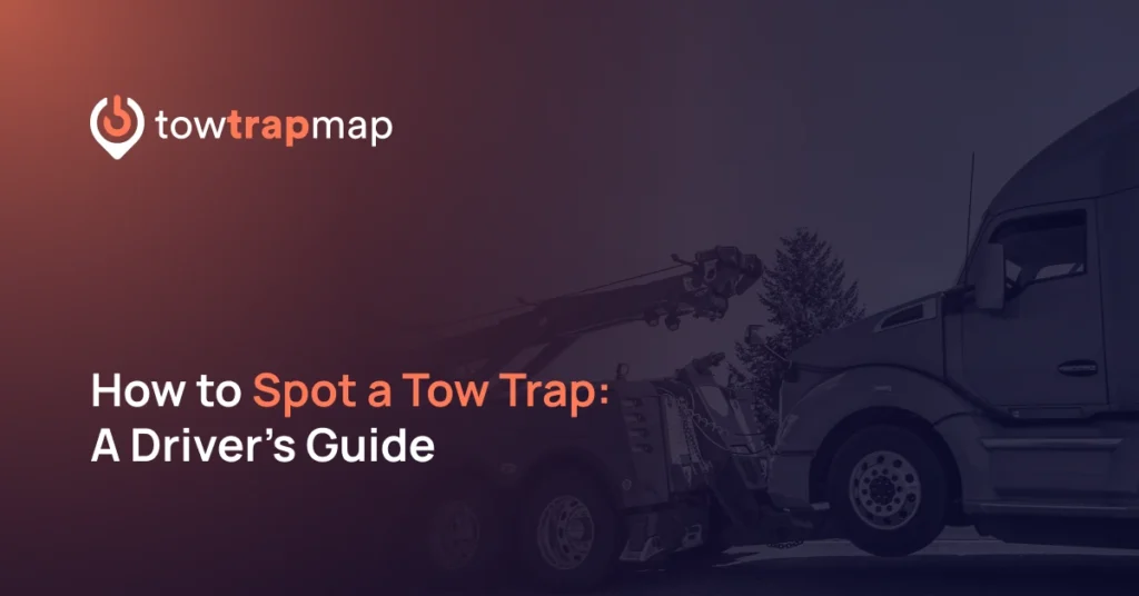 How To Spot A Tow Trap, A Driver'S Guide